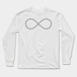 INFINITY - Heart Paw Print Long Sleeve T-Shirt